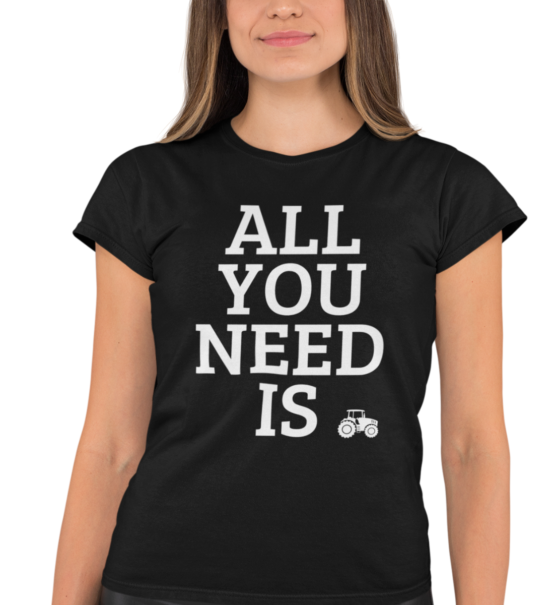 "ALL YOU NEED" DAMEN BIO T-SHIRT