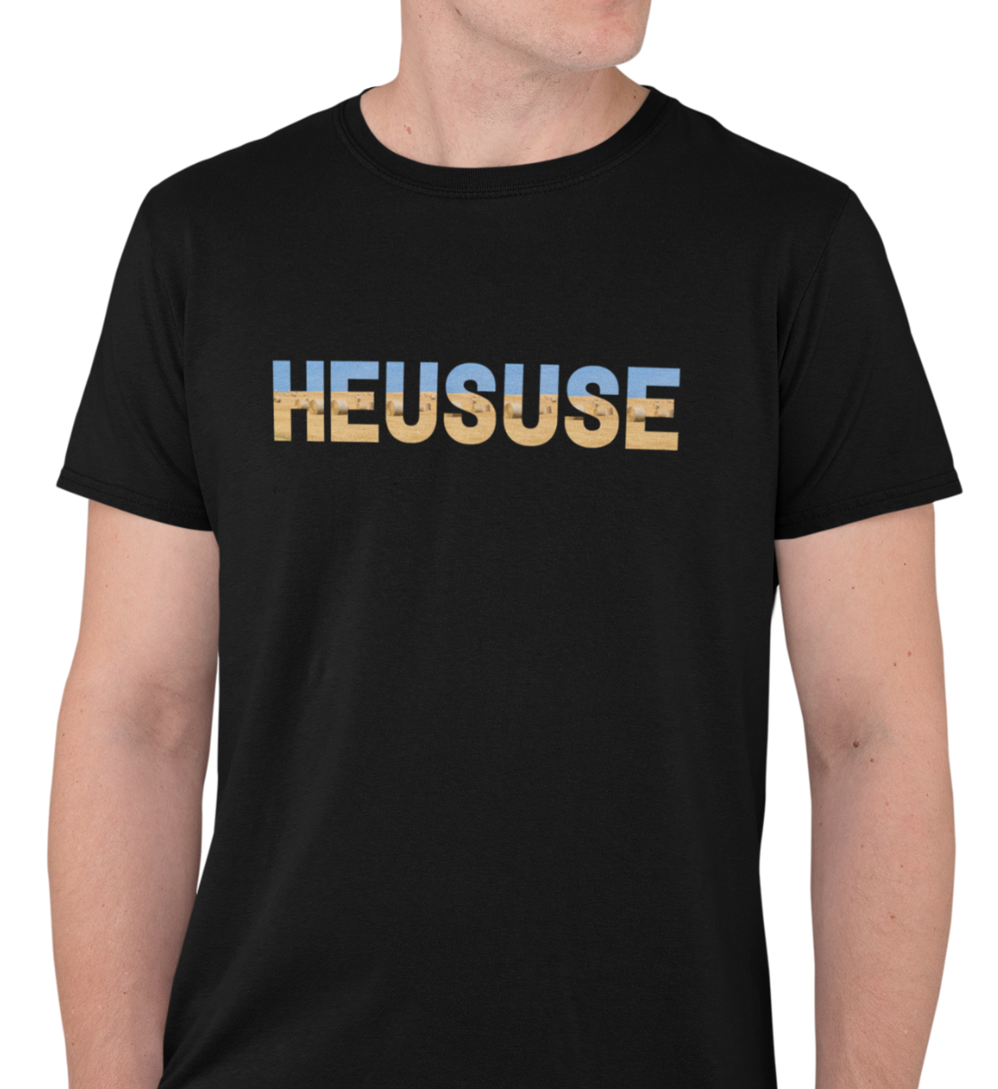 "HEUSUSE" HERREN BIO T-SHIRT