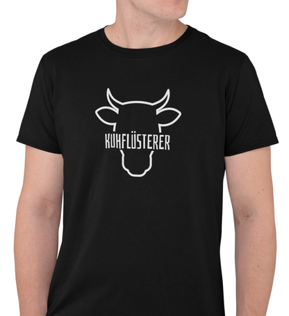 "KUHFLÜSTERER" HERREN BIO T-SHIRT