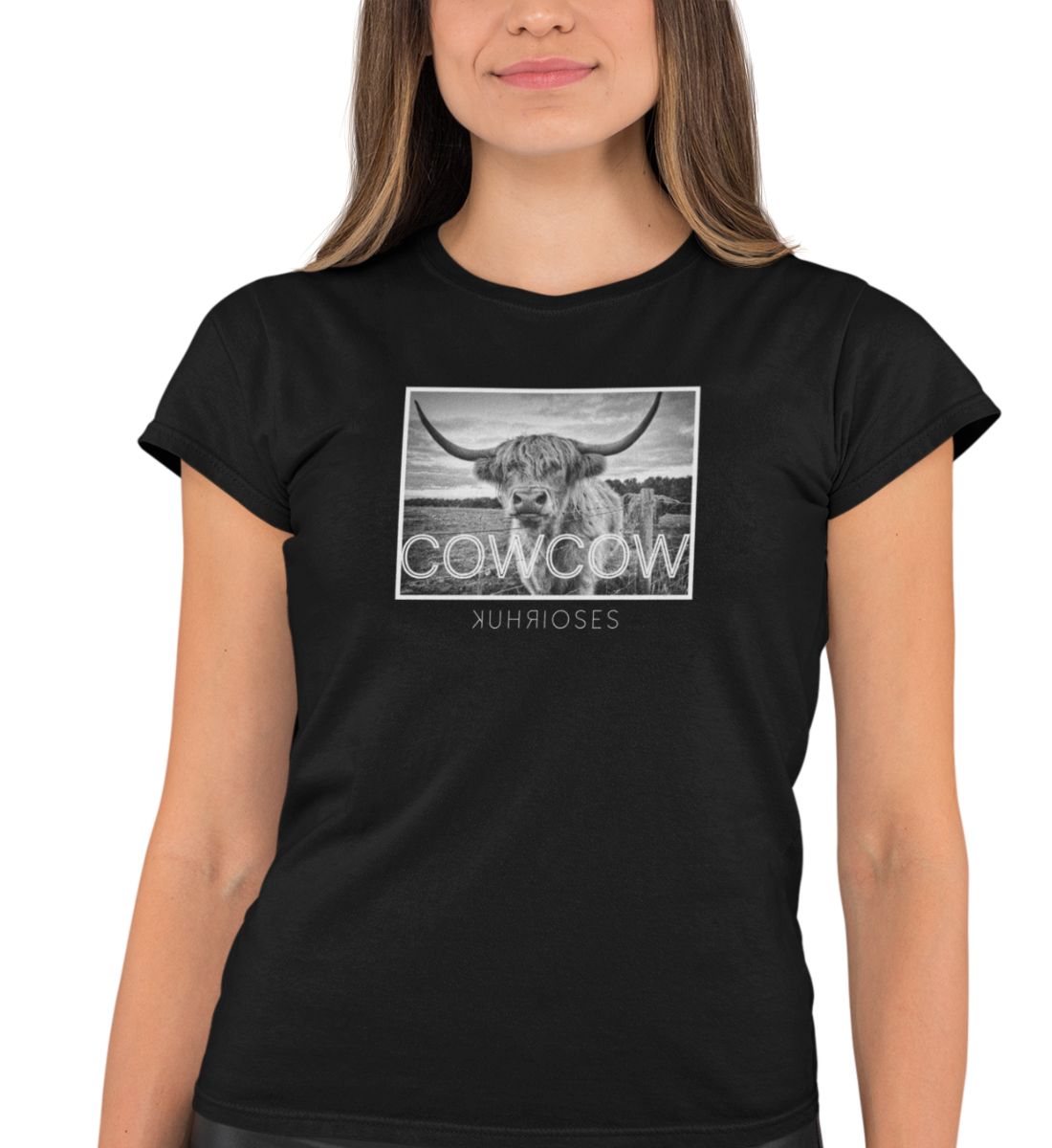 "COWCOW" DAMEN BIO T-SHIRT