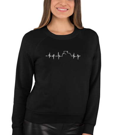 "HERZSCHLAG TRAKTOR" UNISEX BIO SWEATSHIRT (PREMIUM)