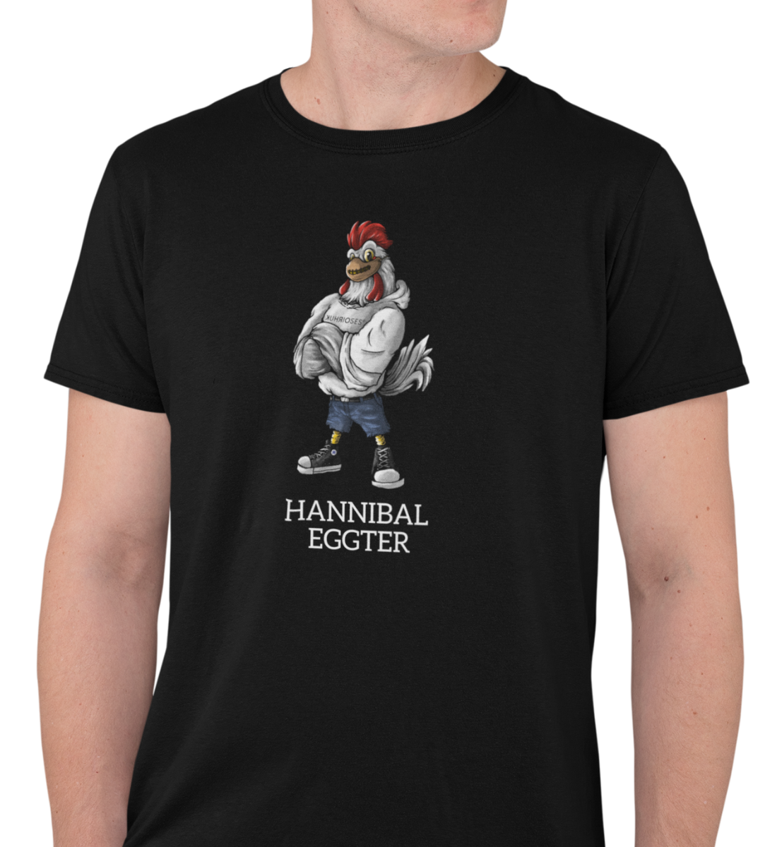 "HANNIBAL EGGTER" HERREN BIO T-SHIRT