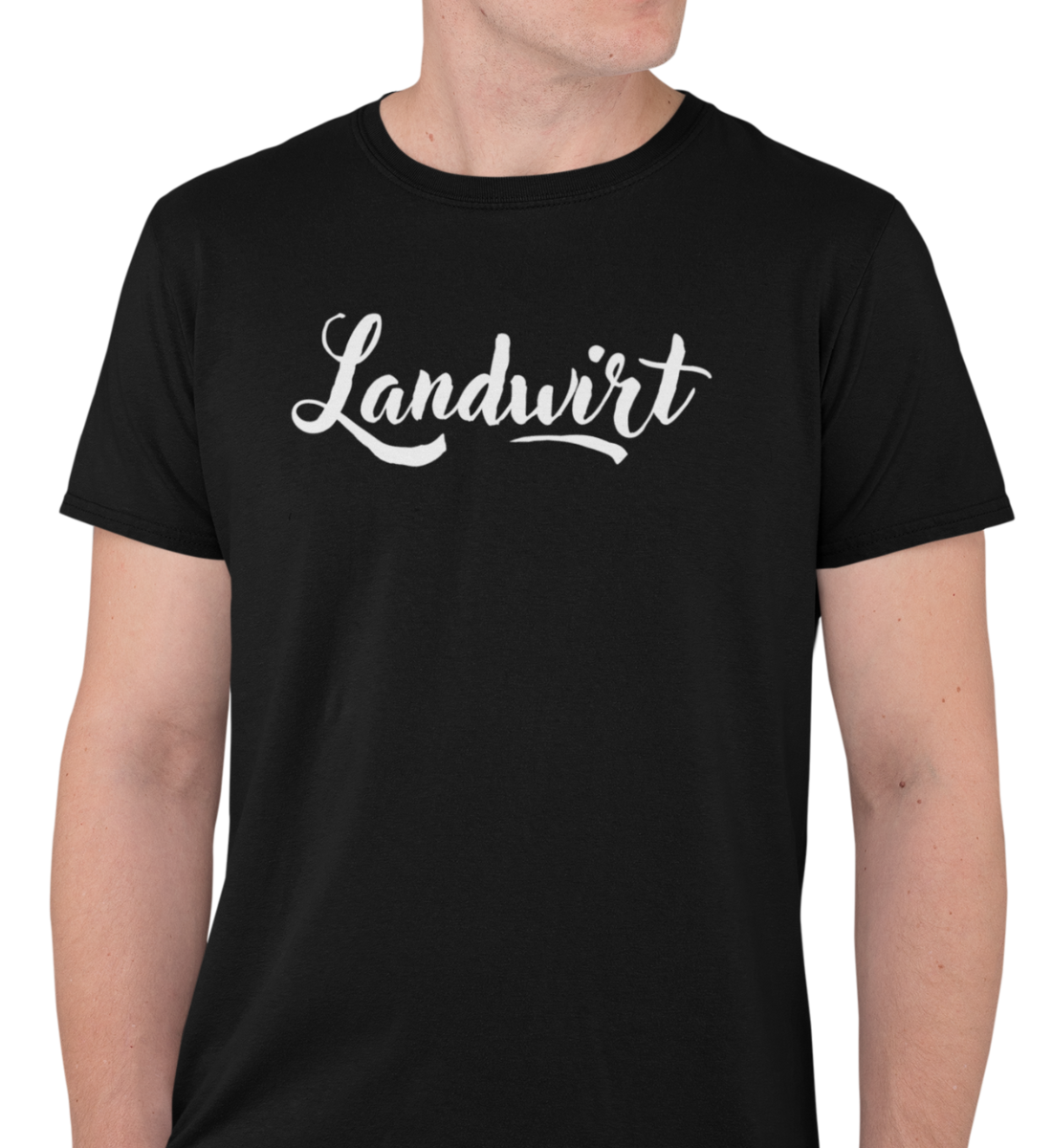 "LANDWIRT TYPOGRAFIE" HERREN BIO T-SHIRT