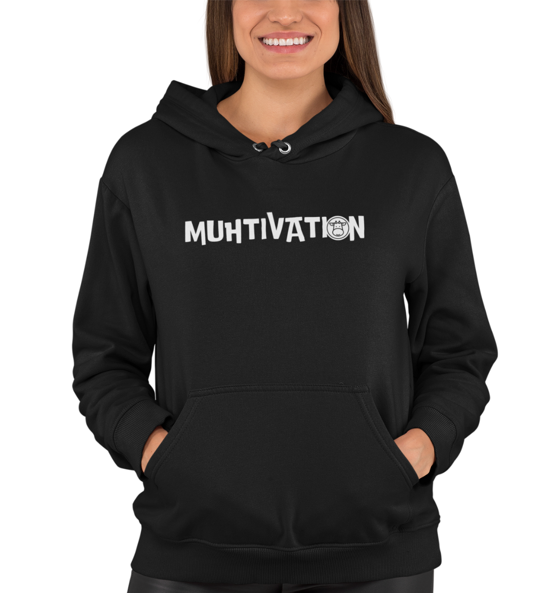 "MUHTIVATION" UNISEX BIO HOODIE (PREMIUM)