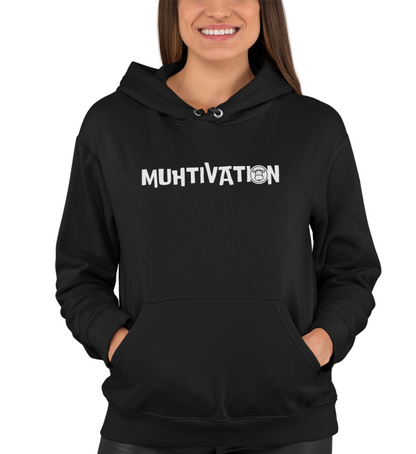 "MUHTIVATION" UNISEX BIO HOODIE (PREMIUM)