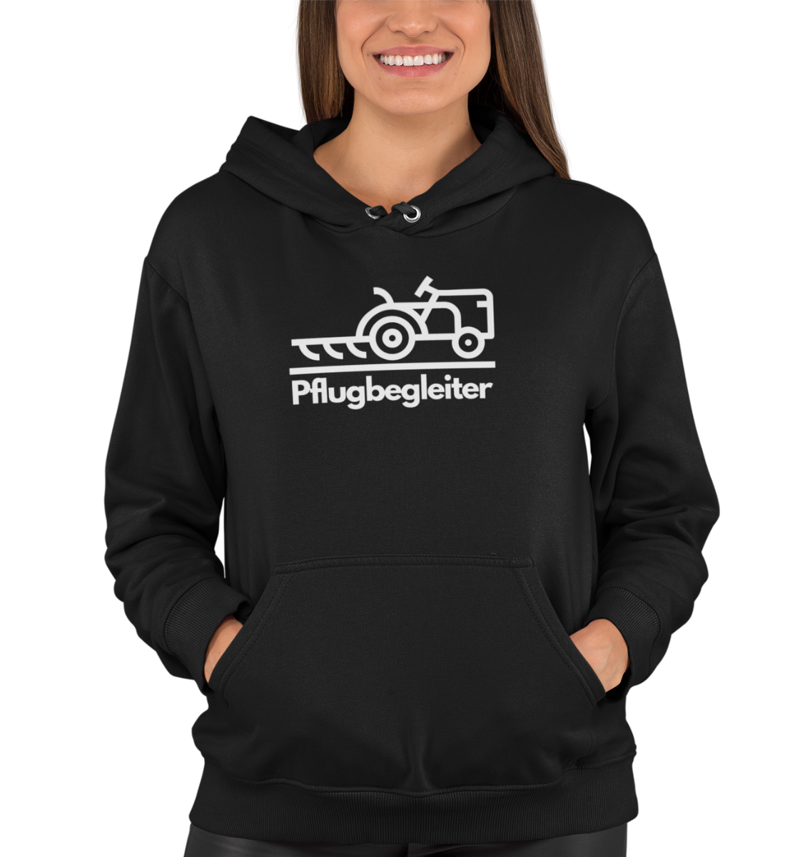 "PFLUGBEGLEITER" UNISEX BIO HOODIE (PREMIUM)