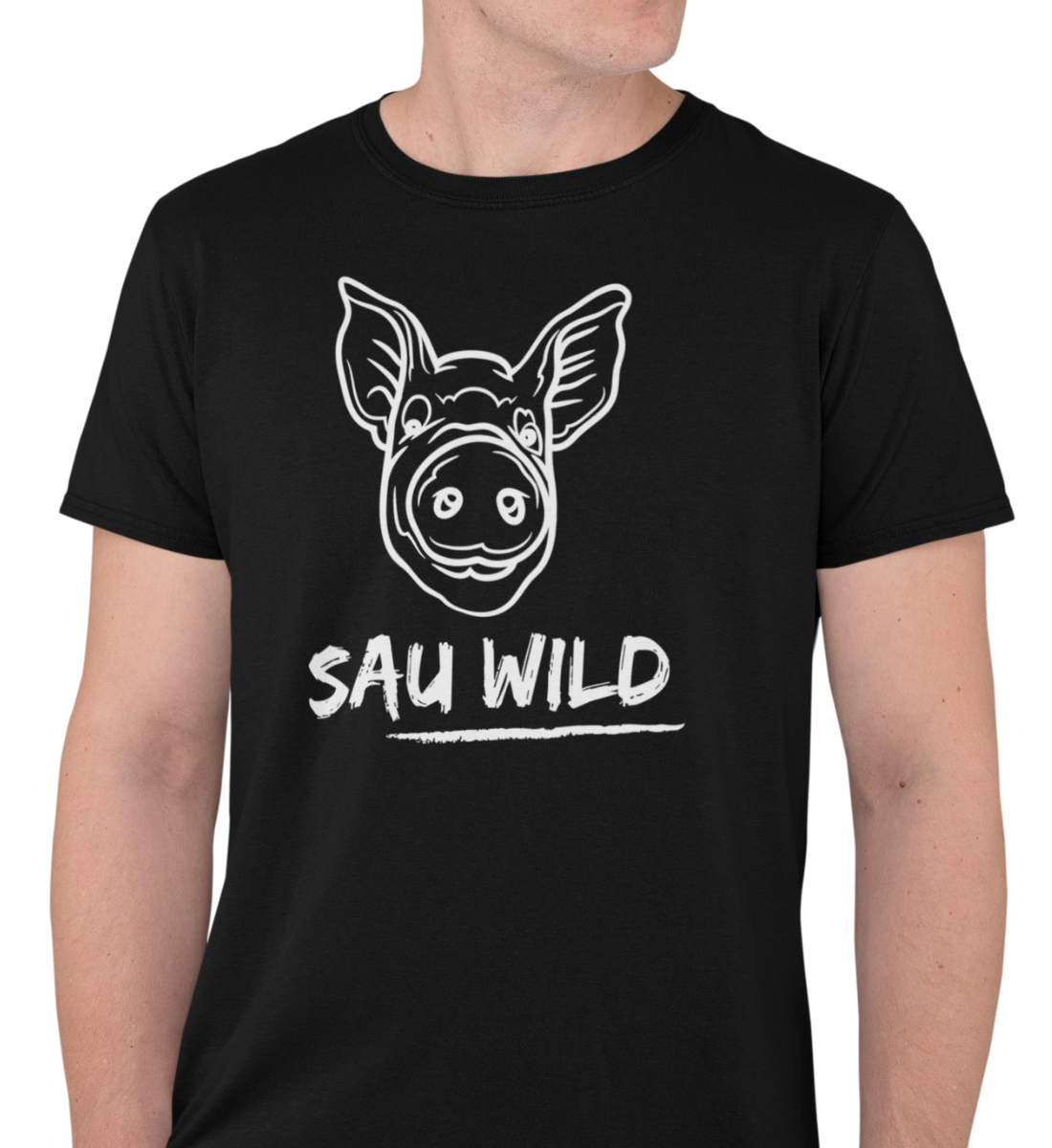 "SAU WILD" HERREN BIO T-SHIRT