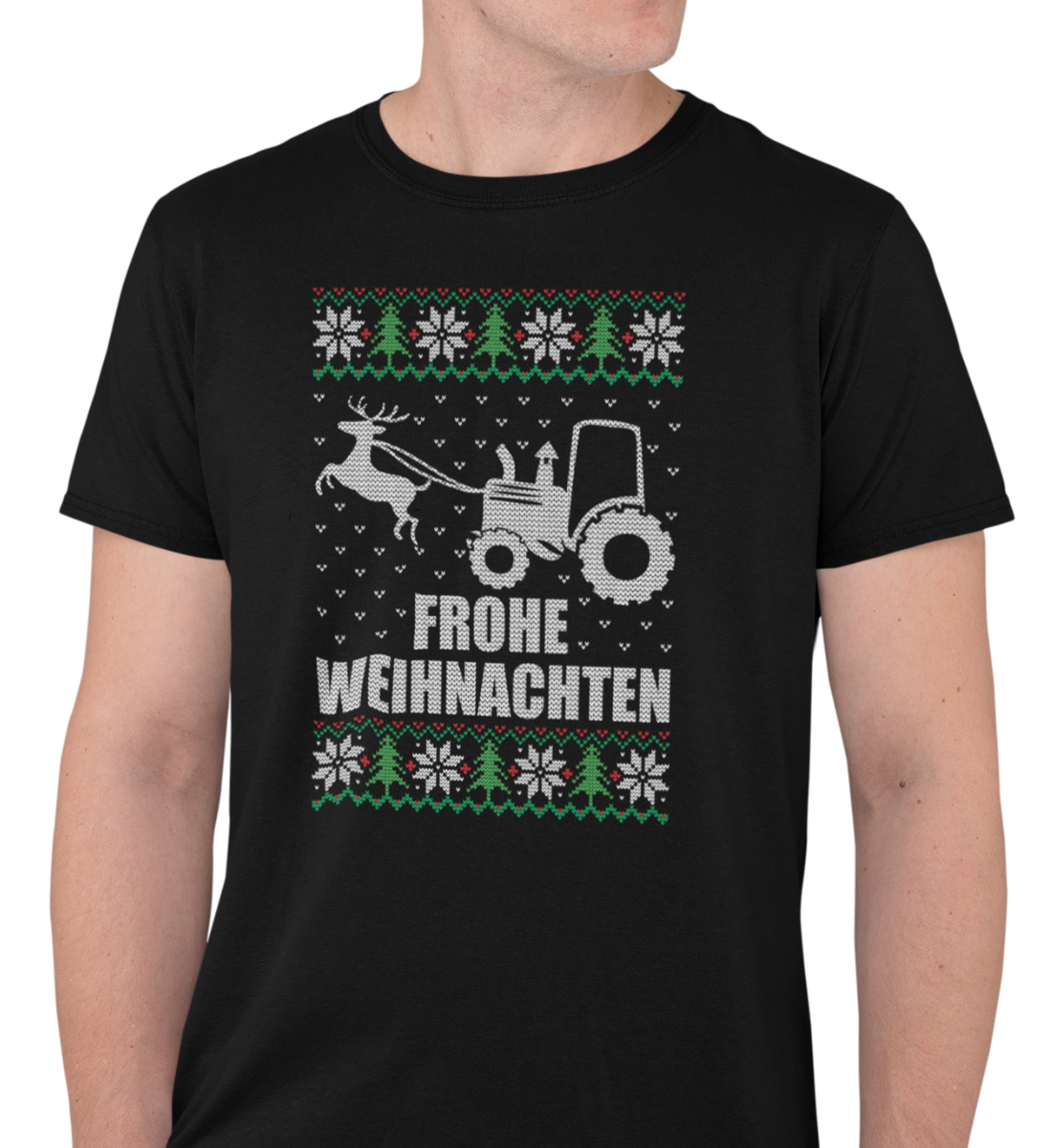 "UGLY CHRISTMAS" HERREN BIO T-SHIRT